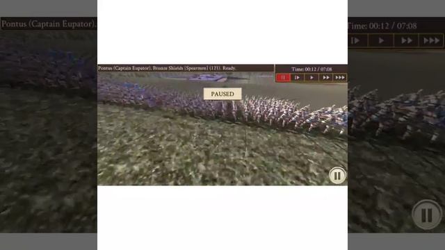 Commenting On Rome:total War Mobile Battles