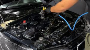 Безопасная мойка двигателя