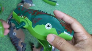DIY LEGO Dinosaurs Spinosaurus vs T-rex in Jurassic World Dominion