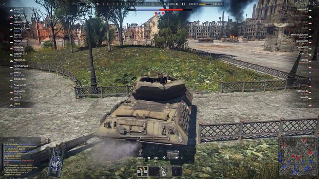 War Thunder M10 18 kill смотреть онлайн