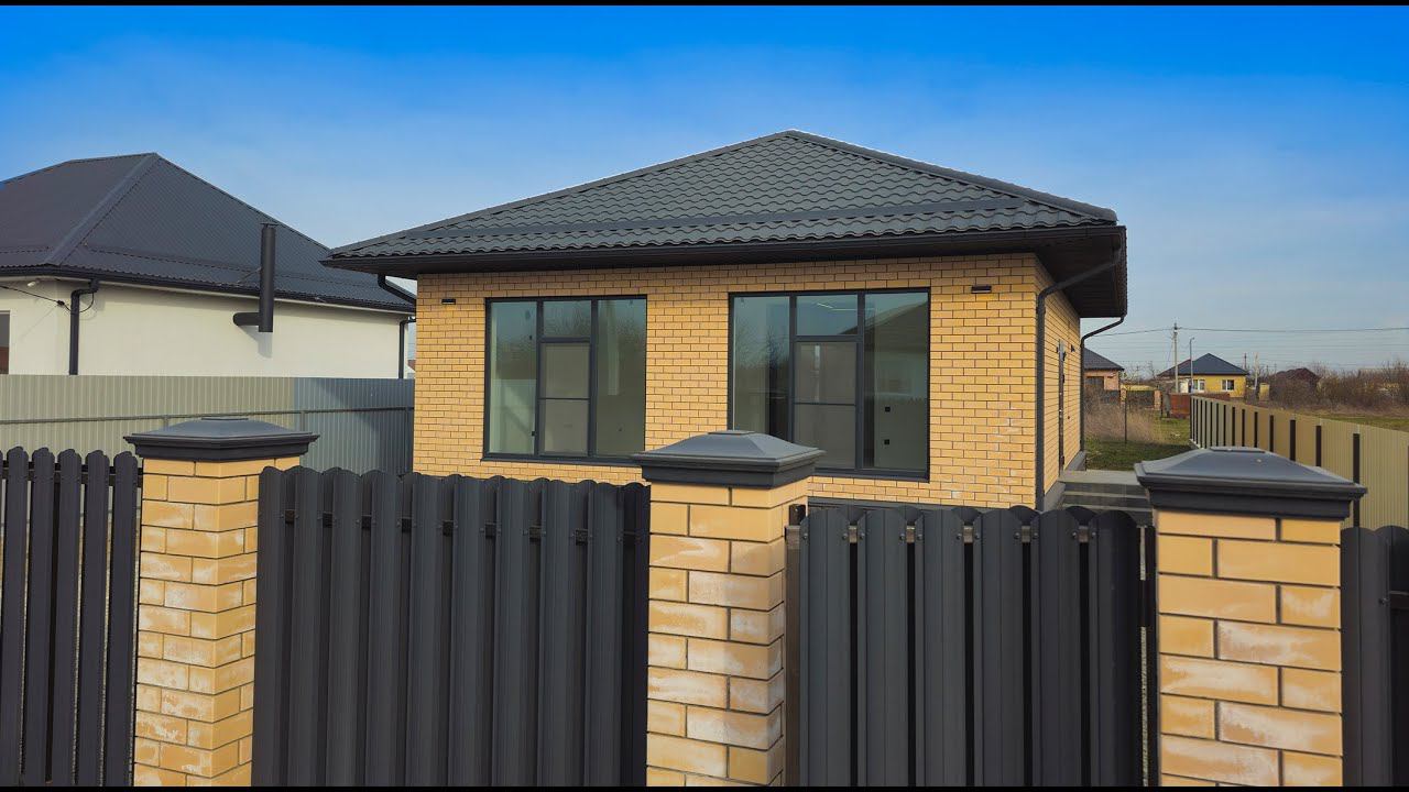 Новый дом из качественных материалов в перспективном районе города Абинска! смотреть онлайн