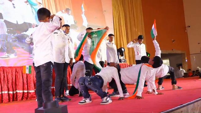 Desh Mere x URI BGM Dance Performance by Students of Z.M Public School in Annual Award Eve 2k24. смотреть онлайн