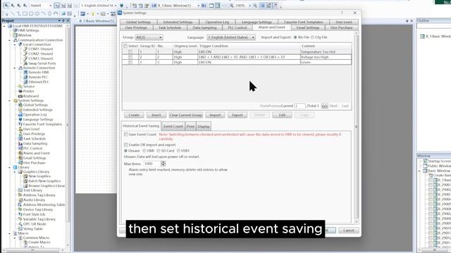 Flexem FStudio tutorial - Alarm and Event смотреть онлайн
