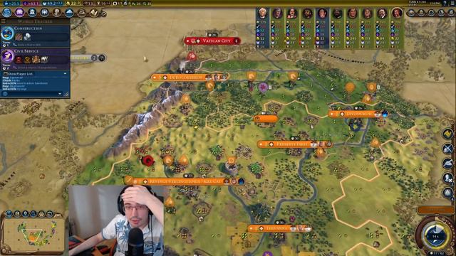 The Turn 43 Colosseum, Unmatched Gaul Production | Stream VOD #102 Civ 6 Multiplayer FFA смотреть онлайн