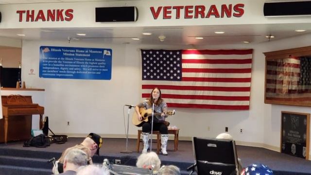 Allie Colleen Brooks Live - Thank you for the song смотреть онлайн