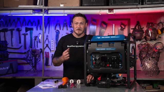 Бензогенератор инверторный ТСС SGG 3800Ei 060046