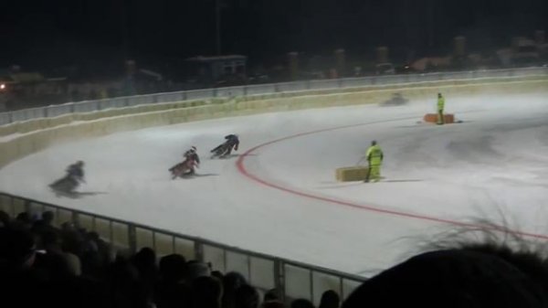 Speedway World Cup 2010 Russia 7/20 Чемпионат мира по спидвею на льду