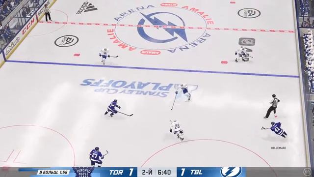 NHL 22 Плей-Офф Кубка Стэнли 2022 Первый Раунд Торонто Мэйпл Лифс Против Тампа-Бэй Лайтнинг смотреть онлайн