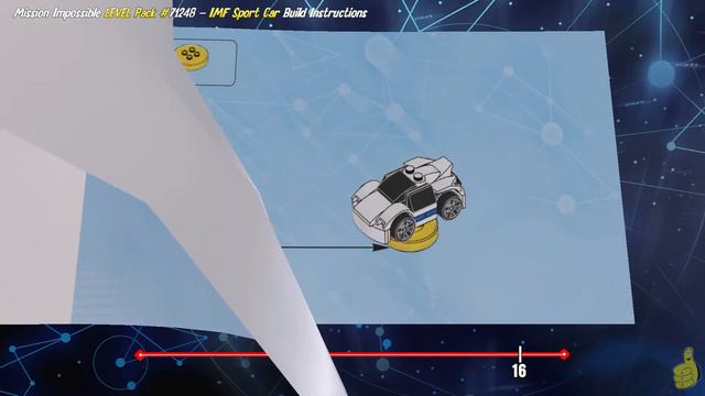 Lego Dimensions: IMF Sport Car / Build Instructions (Mission Impossible LEVEL Pack #71248) - HTG смотреть онлайн