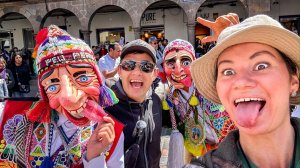 Перу. Попали на карнавал в Куско. Обалдели от увиденного и местной еды #5