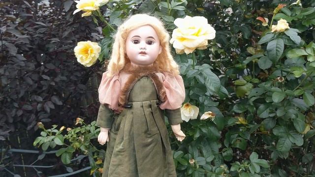 Antique German Bisque Head Armand Marseille 1894 Doll