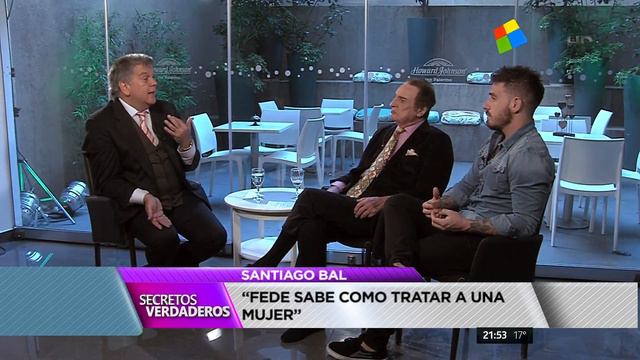 Santiago y Federico Bal, juntos en un mano a mano con Ventura смотреть онлайн