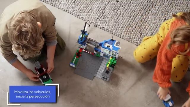 LEGO 60316 City Comisaría de Policía смотреть онлайн