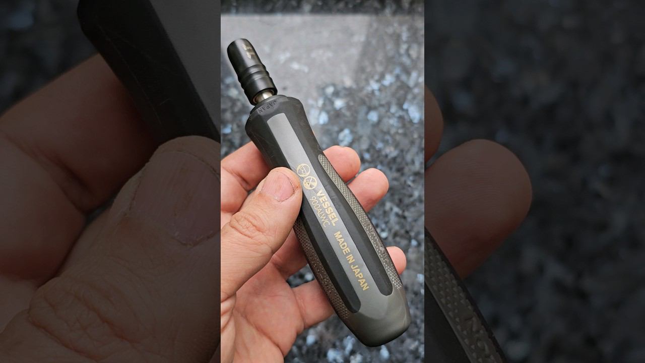 Японская отвёртка Vessel Megadora и совместимость с битами. смотреть онлайн
