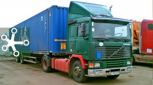 Эфка (Volvo F12). + Сколько денег $ зарабатывал грузовик 15 лет назад
