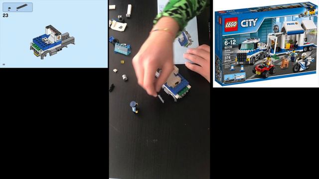 Lego City 60139 Mobile Command Center how to construct step by step with instructions Part #2 смотреть онлайн