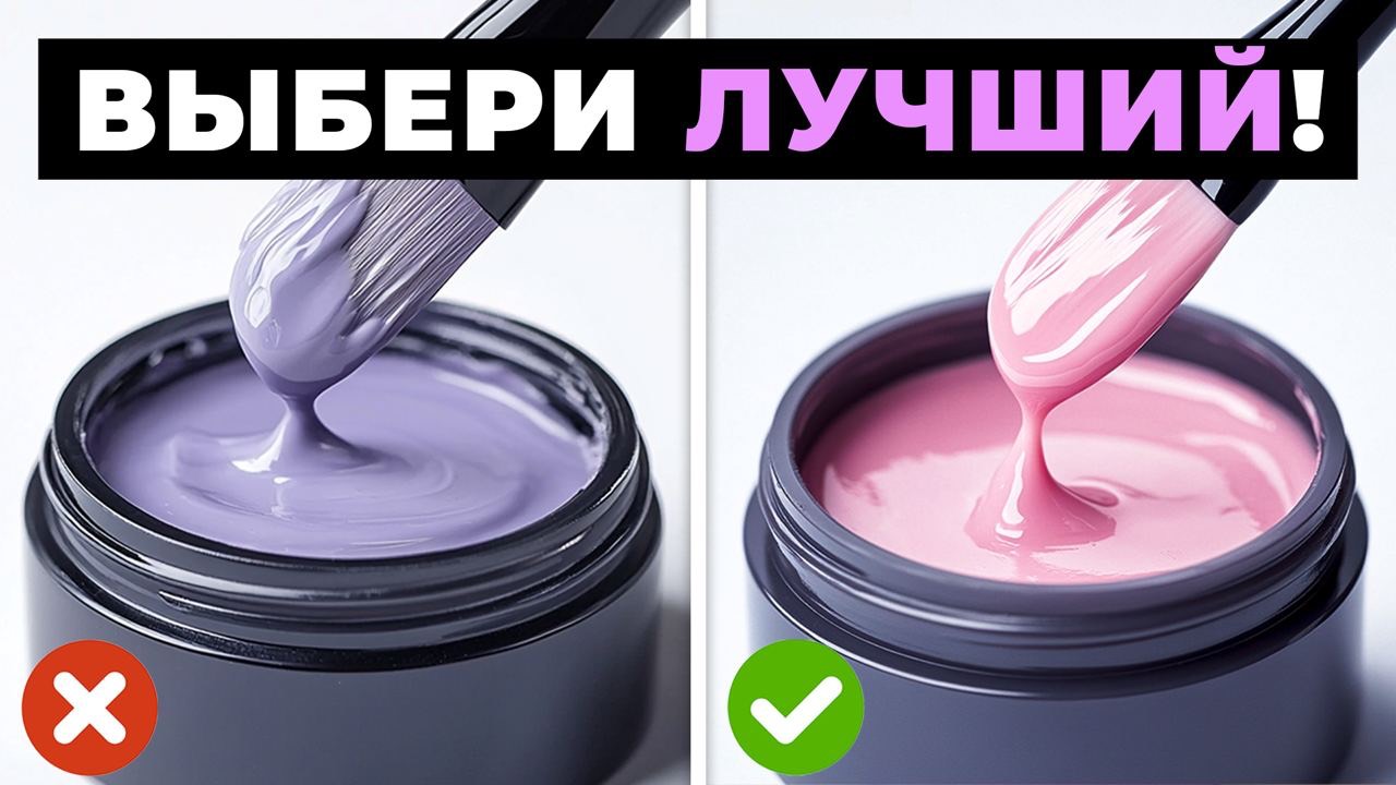 ЛУЧШИЕ ГЕЛИ ДЛЯ НАРАЩИВАНИЯ НОГТЕЙ! ДЛЯ НОВИЧКОВ И НЕ ТОЛЬКО!