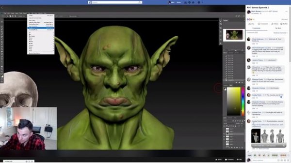 Marc Brunet ART School - Weekly Stream Episode 2