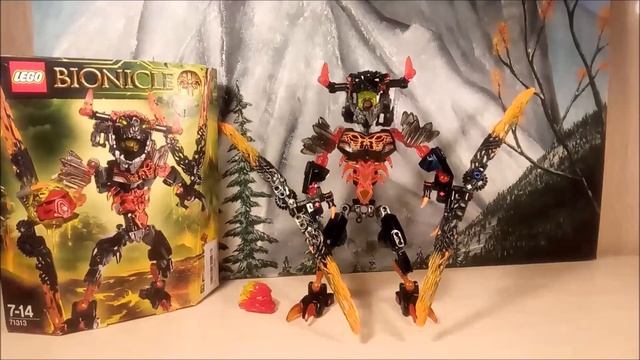 Робот Лего Бионикл Лава-Монстр, Bionicle Lego смотреть онлайн