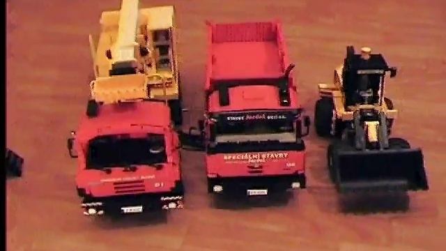 LEGO TATRA construction site MOC смотреть онлайн