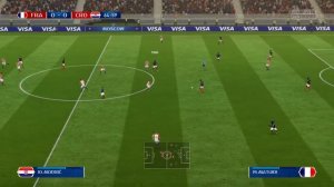 Франция-Хорватия Финал Чемпионата мира 2018 FIFA PS4