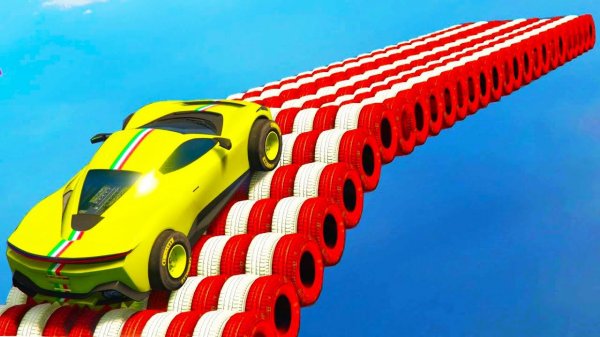 САМЫЙ КРУТОЙ СПУСК БЕЗ ТОРМОЗОВ В ГТА 5 ОНЛАЙН