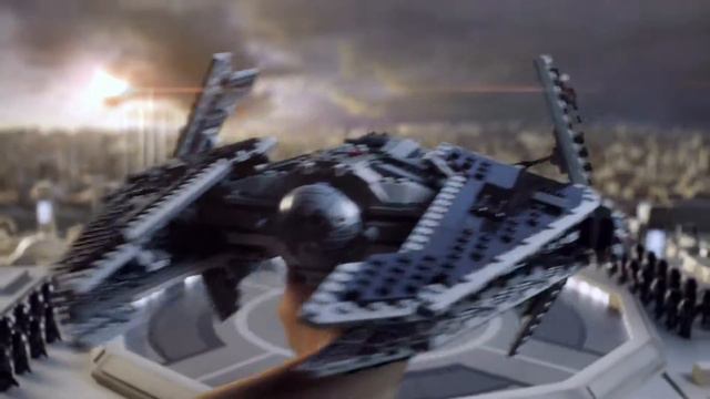 LEGO 9500 Sith Fury class Interceptor & LEGO 9497 Republic Striker class Fighter смотреть онлайн