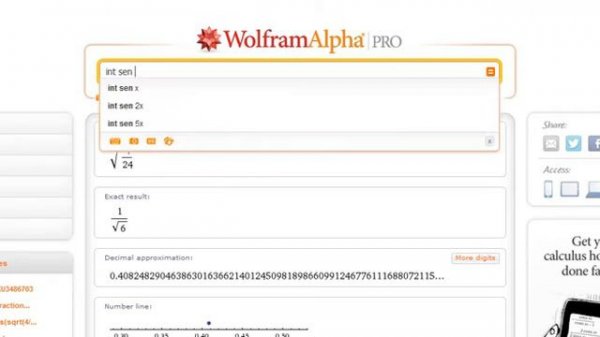 Tutorial 1 wolfram alpha