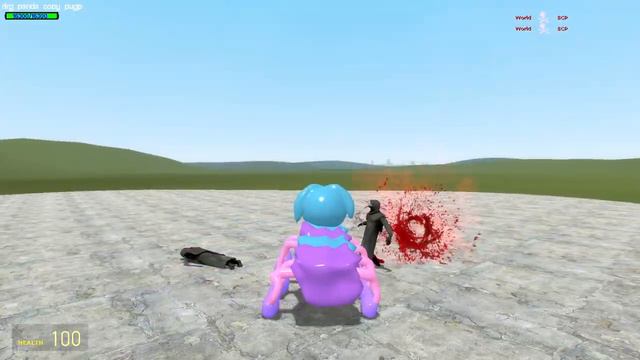 SCP-049:CB VS 100 SCP GUARD!! Garrys Mod Sandbox смотреть онлайн