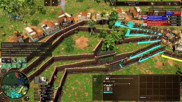 Age Of Empires III Treaty Portugal vs Russia смотреть онлайн