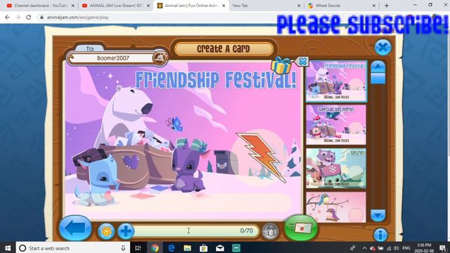 ANIMAL JAM Live Stream! (Purple short collar at 1,140, giveaways every 5!) смотреть онлайн
