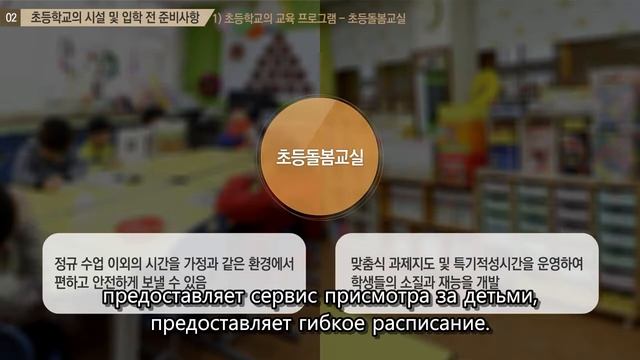 (러시아어)_다문화가정 학부모를 위한 한국교육제도와 진학정보 2 (초등학교 입학준비 및 교육프로그램 신청)