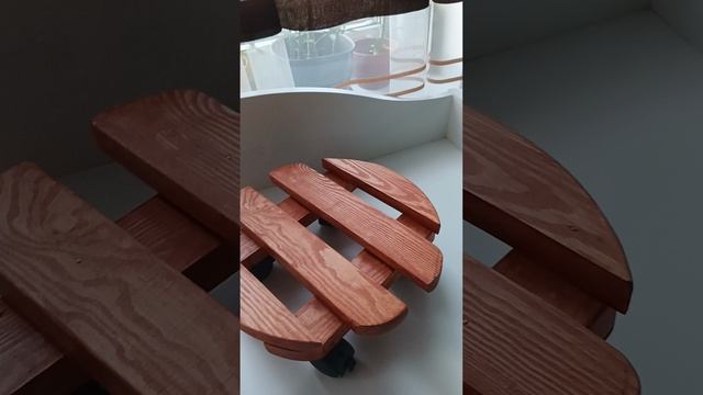 Готовая подставка для цветов. смотреть онлайн