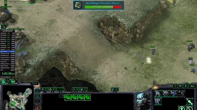 Starcraft 2 - Wings of Liberty speedrun, SS any%, normal difficulty 2:03:11 (former WR) смотреть онлайн