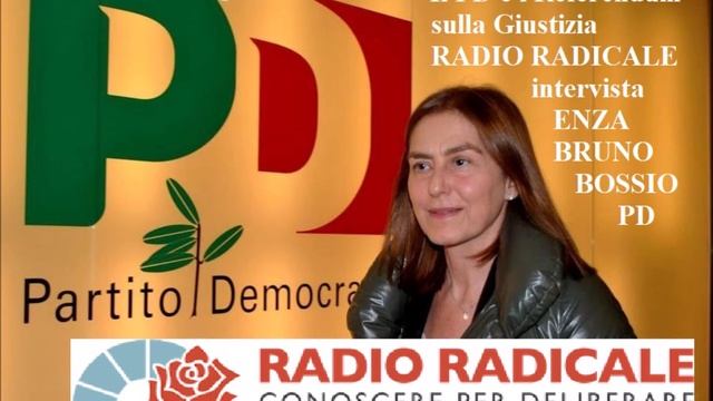 Il Pd e i referendum sulla giustizia: intervista ad Enza Bruno Bossio (Pd) смотреть онлайн