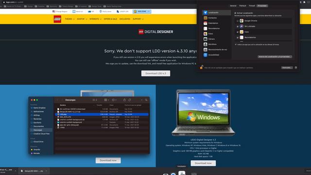 Problema de instalación de LEGO DIGITAL DESIGNER en MAC OS смотреть онлайн