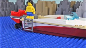 Lego Shark Attack - Deserted island