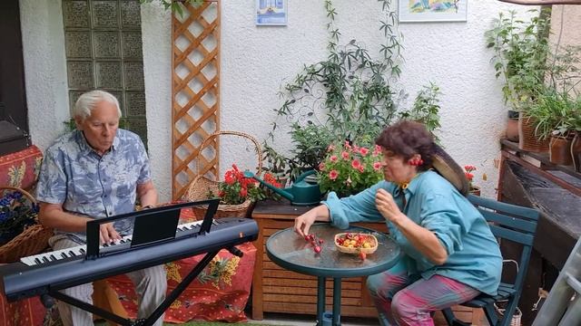 ŠANSON Z KARANTÉNY Eva Kriz a Milan Dvořák : Le Temps des cerises (Čas třešní) J.B.Clément/A.Renar смотреть онлайн