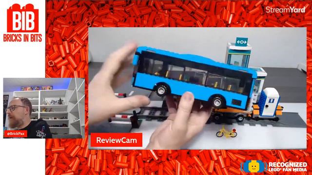 Train Station - Review LEGO® City 60335 / Bricks in Bits #review #rlfm #60335 #lego смотреть онлайн