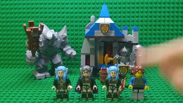 Lego Knockoff The War of Glory Enlighten 2303 Review | 막사 방어전 2303 레고 짝퉁 리뷰 | Kevin TV смотреть онлайн