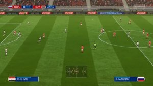 Сборная Россия-Сборная Египет ЧМ-2018 FIFA18 PS4