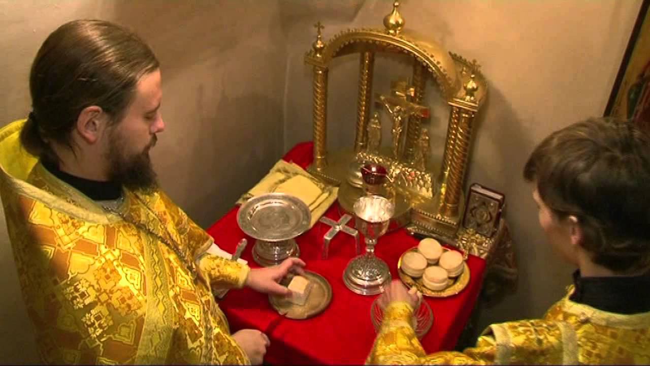 Литургия. Проскомидия. Часть 1 смотреть онлайн