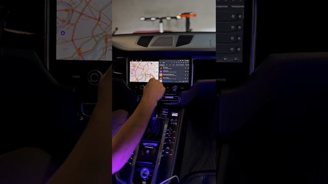 Магнитола Андроид для Porshe Macan смотреть онлайн