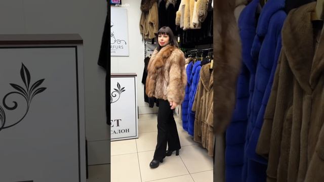 Роскошные полушубки из пушнины смотреть онлайн