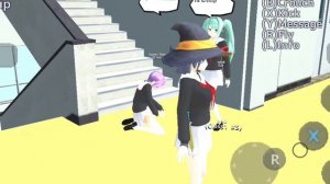 Стала ведьмой в School girl simulator|Sane Van