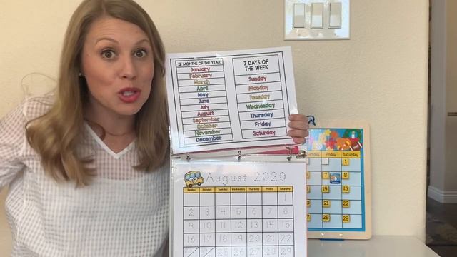 Kindergarten Calendar Binder смотреть онлайн