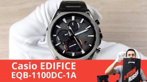 Технологичный костюмник с Bluetooth / Casio Edifice EQB-1100DC-1A