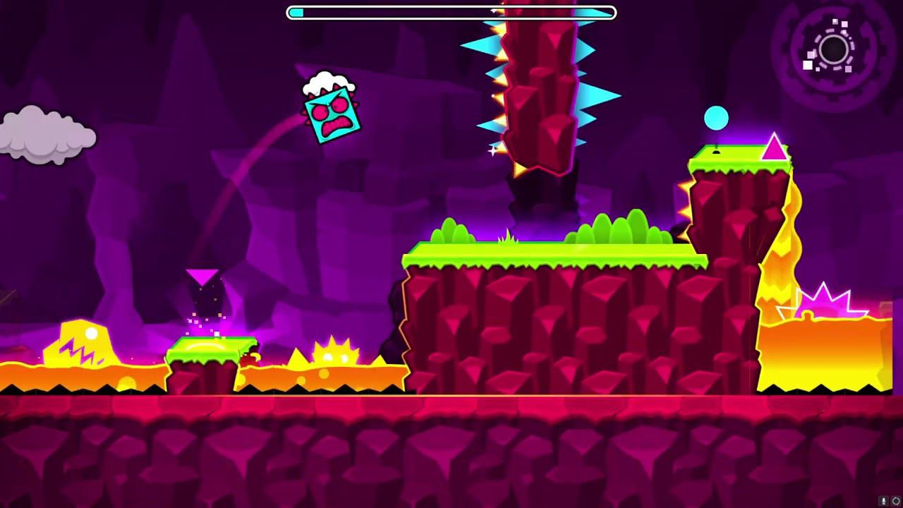 играю в geometry dash смотреть онлайн