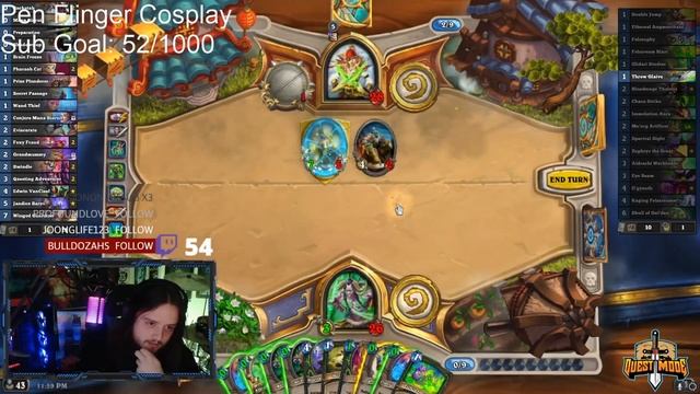 1000 DEMON HUNTER WINS at MIDNIGHT!!? | OTK Lifesteal Demon Hunter | Hearthstone смотреть онлайн