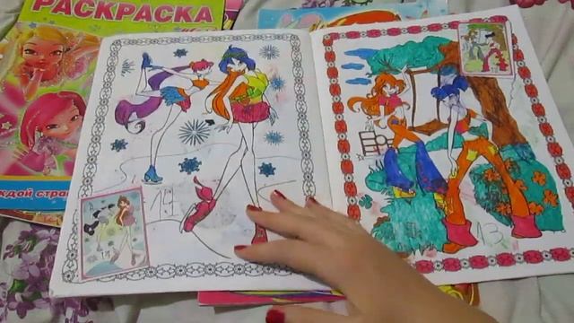 Мои раскраски Винкс